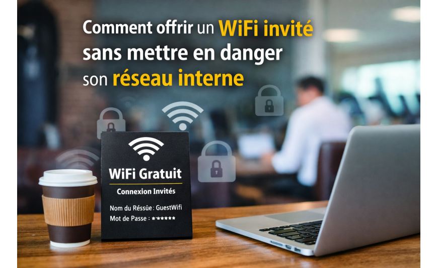 Comment offrir un WiFi invité sans mettre en danger son réseau interne